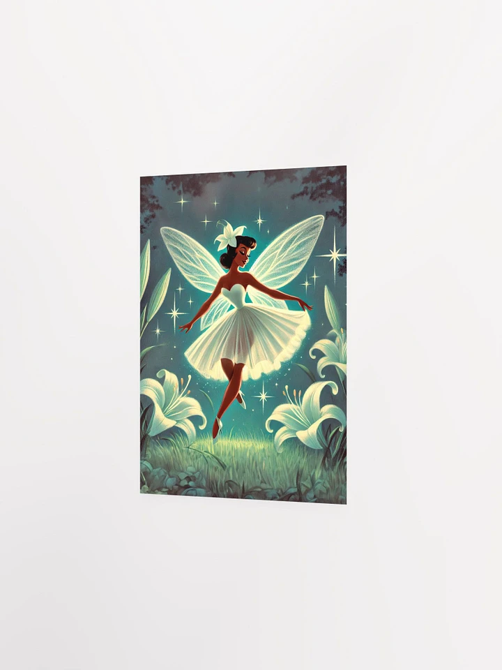 Enchanted Lily Fairy Dance Premium Matte Poster product image (13)