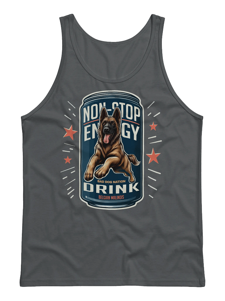 Malinois Energy Drink - Premium Unisex Tank Top product image (1)