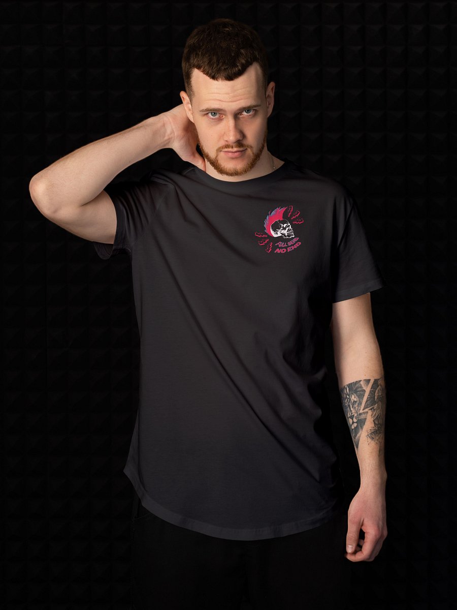 FULL SEND - NO END Black Tee product image (10)
