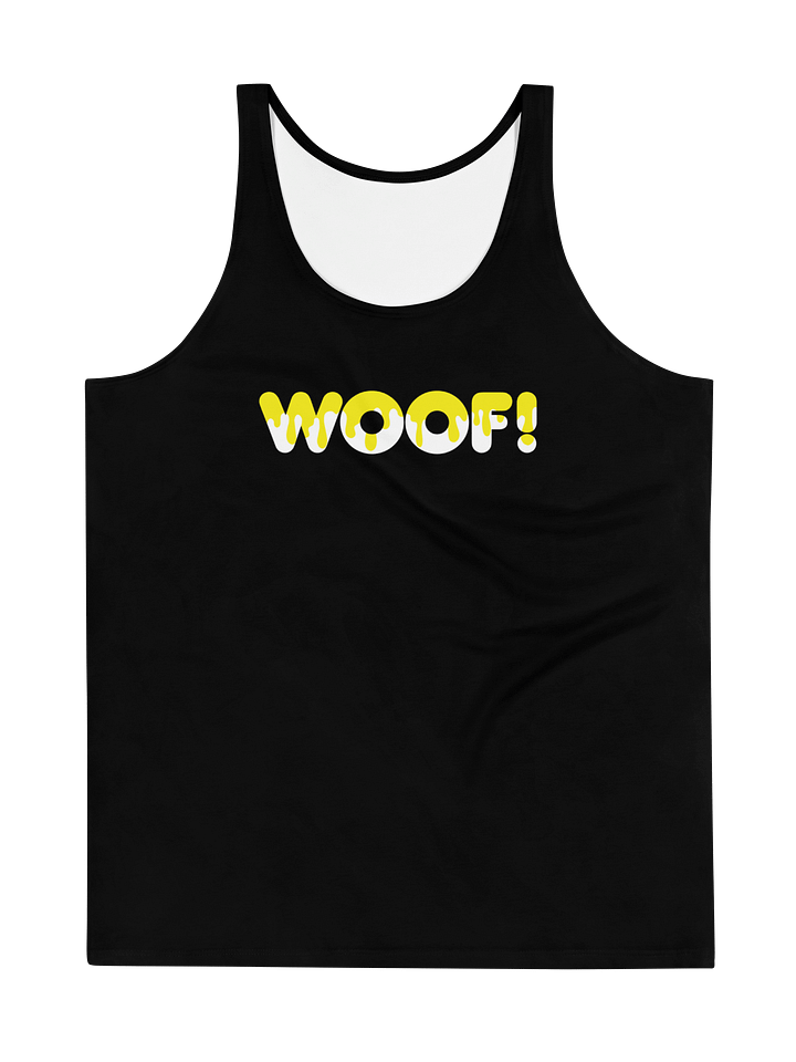 Speak Tank - WOOF! - Yellow Drip product image (1)