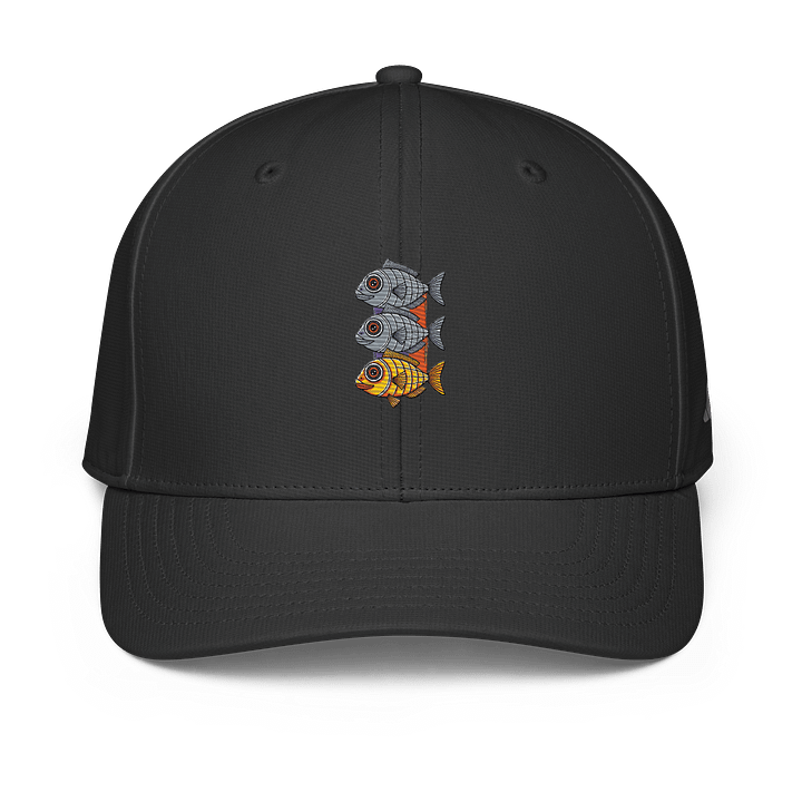 Geometric Fish Stack Illustration Cap product image (1)