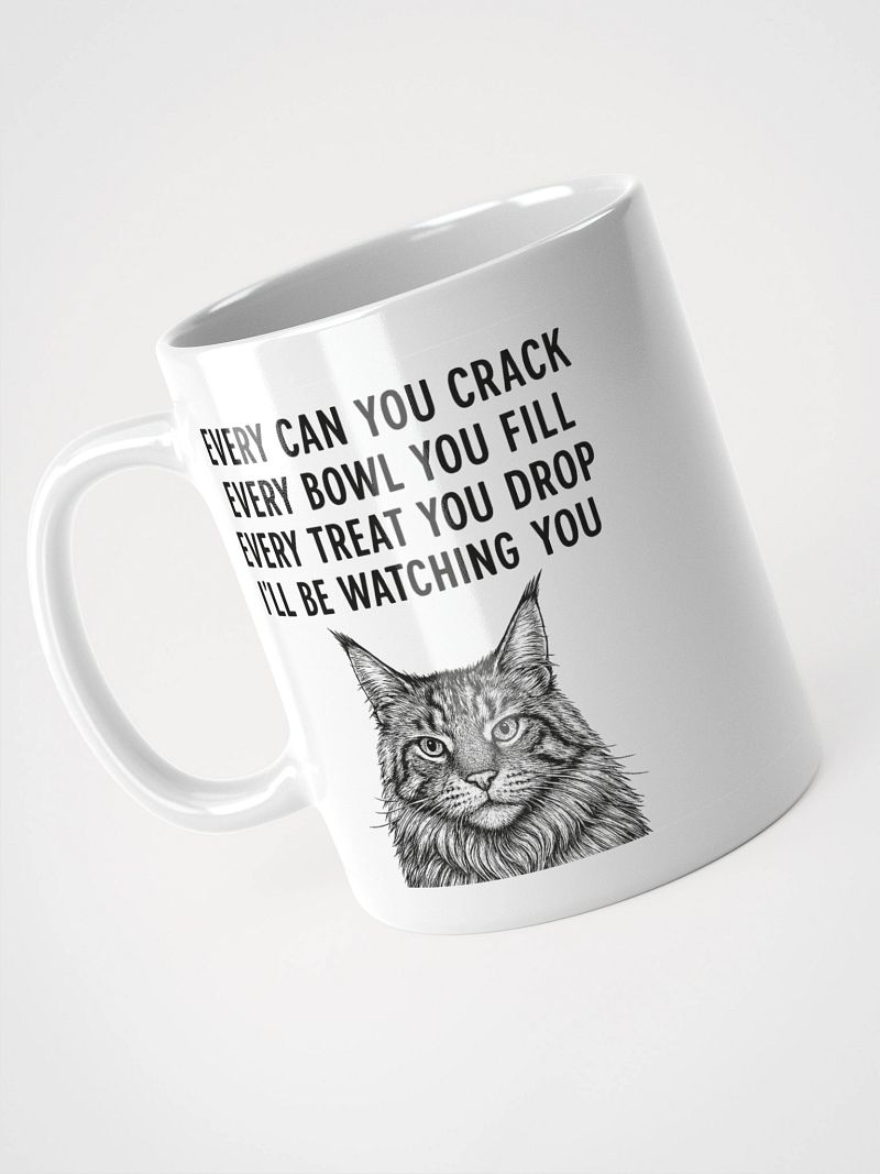 I’ll Be Watching You Maine Coon Mug