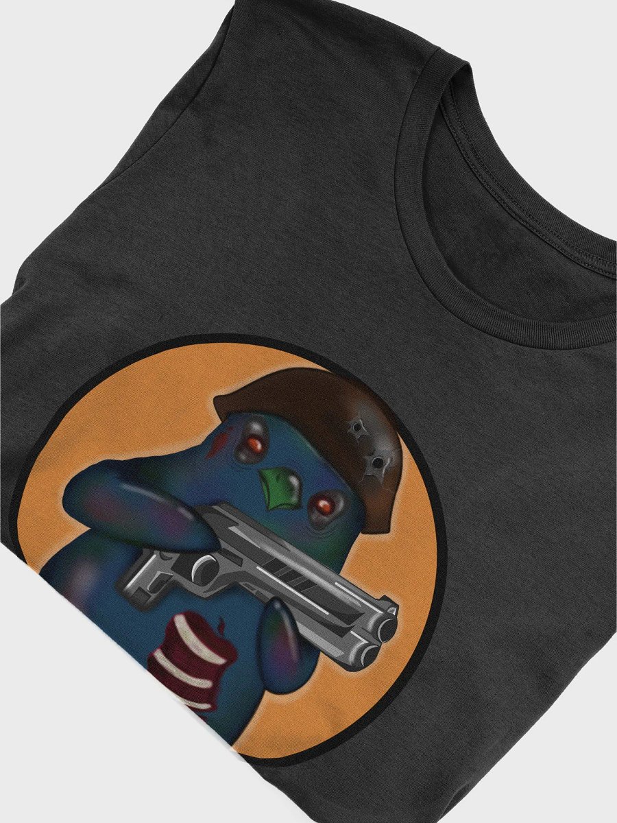 Menacing Bird Gunner T-Shirt Logo Color Orange product image (5)