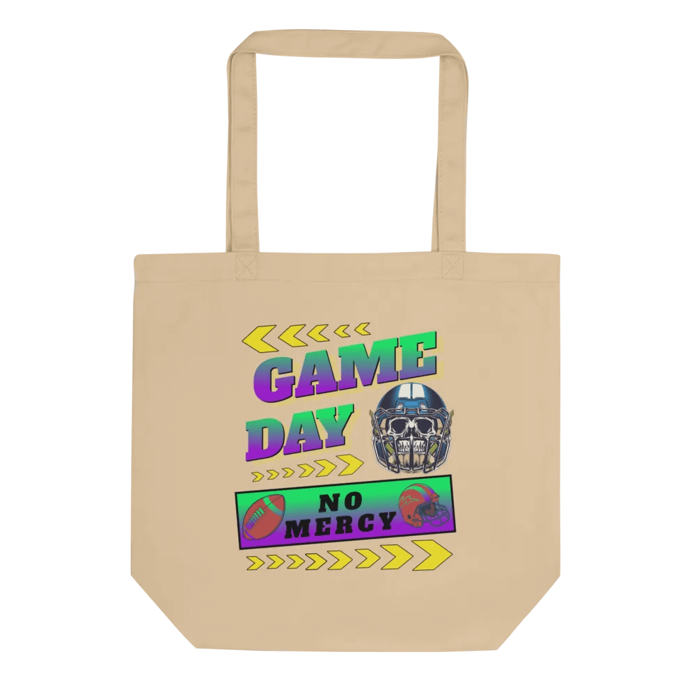 Game Day No Mercy Football Eco-Friendly Tote Bag product image (1)