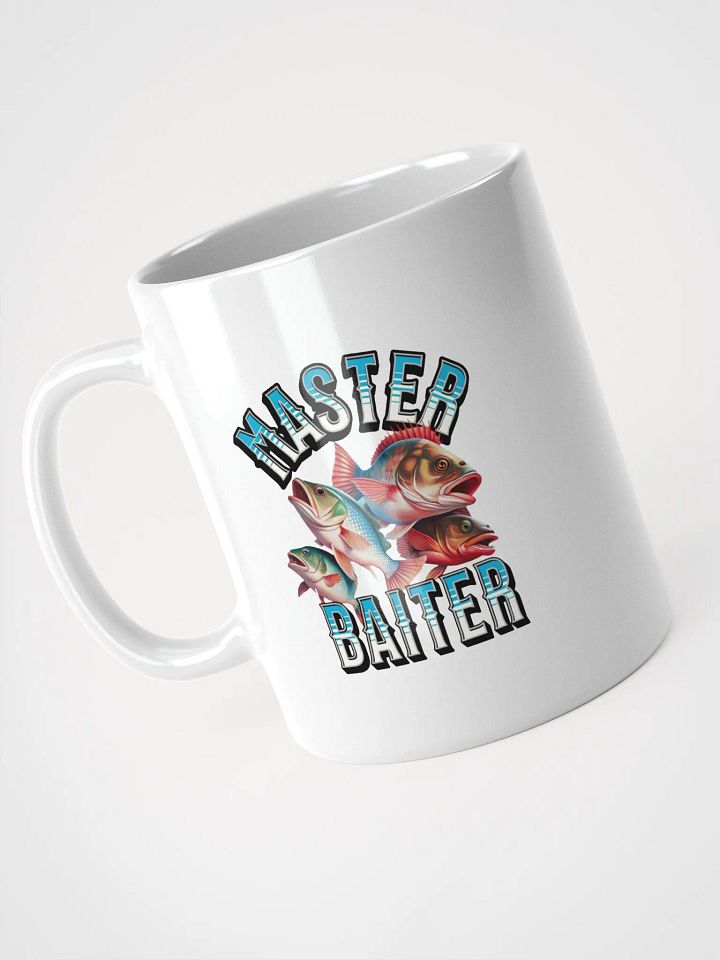Master Baiter Fishing White Glossy Mug product image (2)