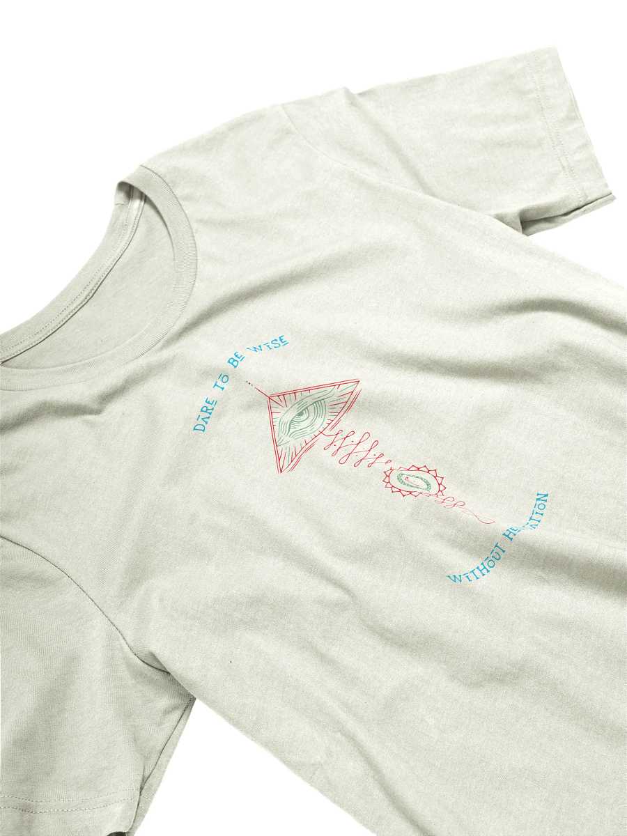Dare To Be Wise Mystic Eye Symbol Unisex T-Shirt product image (4)