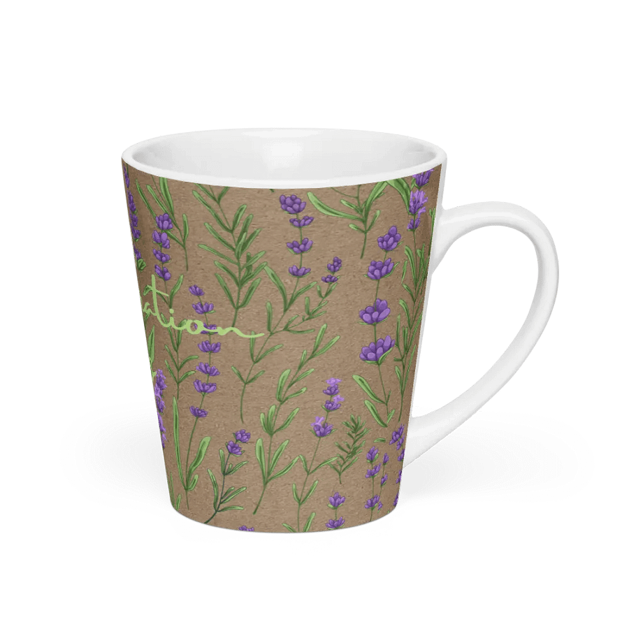 Mom's Lavender Love Latte Mug mothersday gift for moms daughter wife friend product image (2)