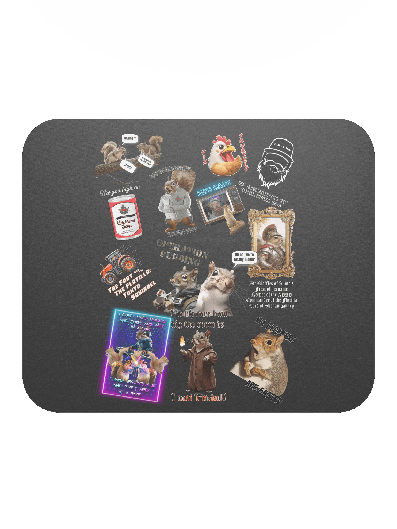 Sticker Bomb 2 - Mouse Pad product image (2)