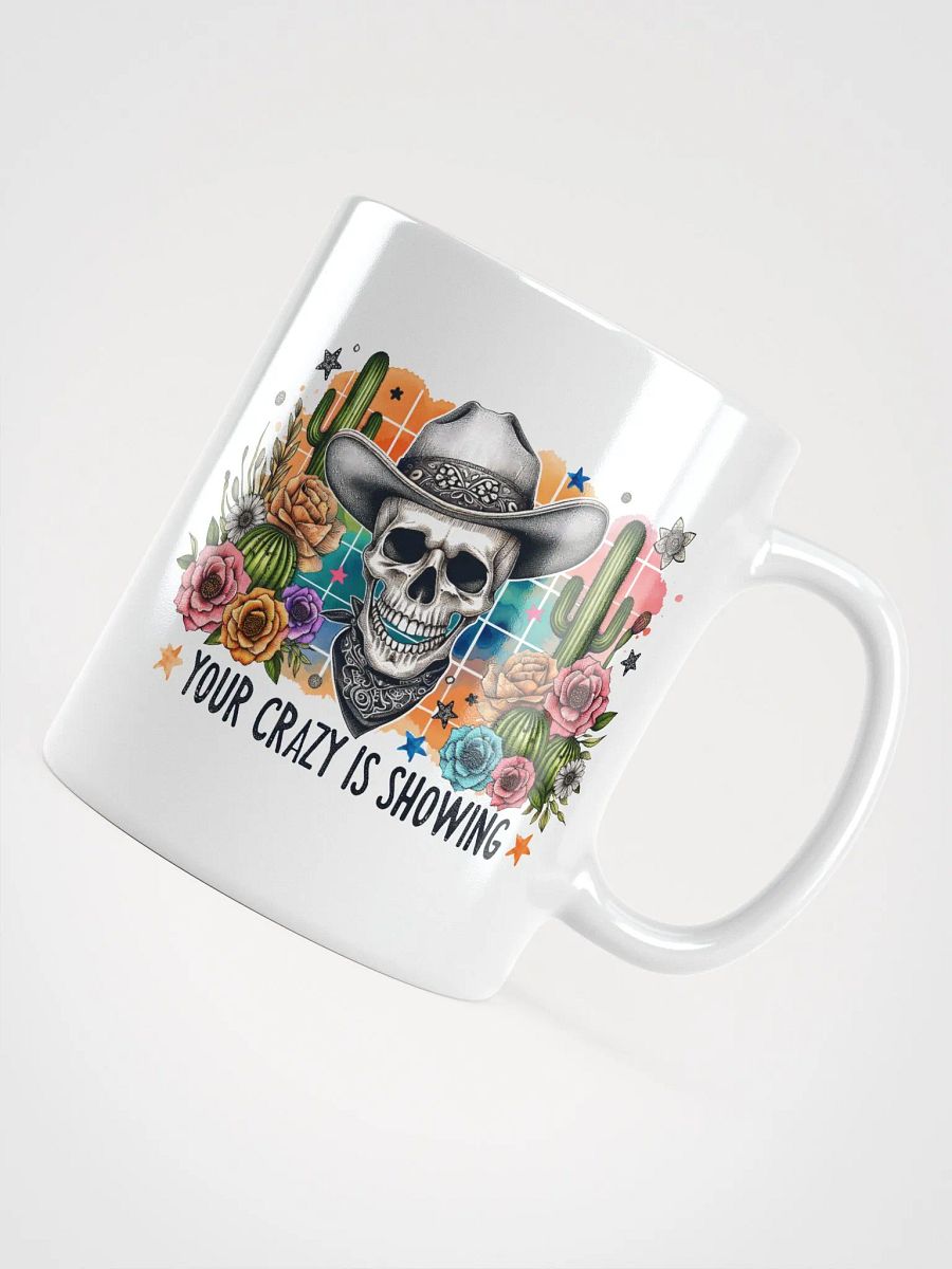 Desert Cowboy Skull Crazy Showing Mug product image (6)