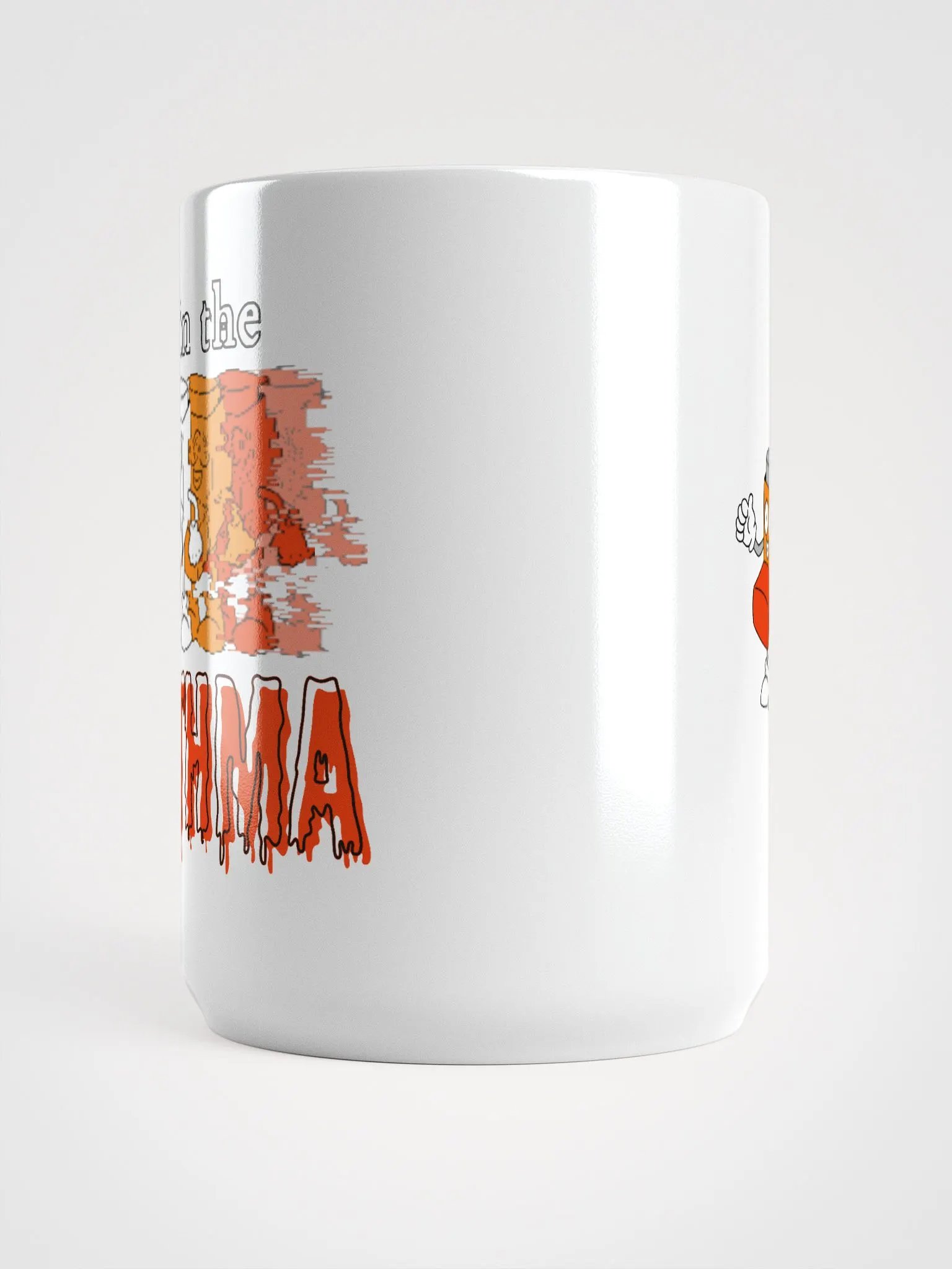 PAIN IN THE ASTHMA white glossy mug product image (2)
