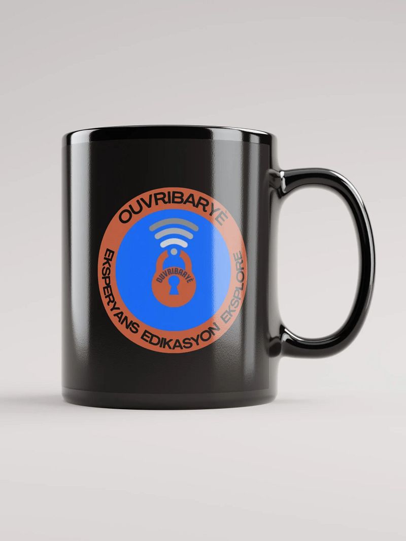 Open Barriers Emblem Mug