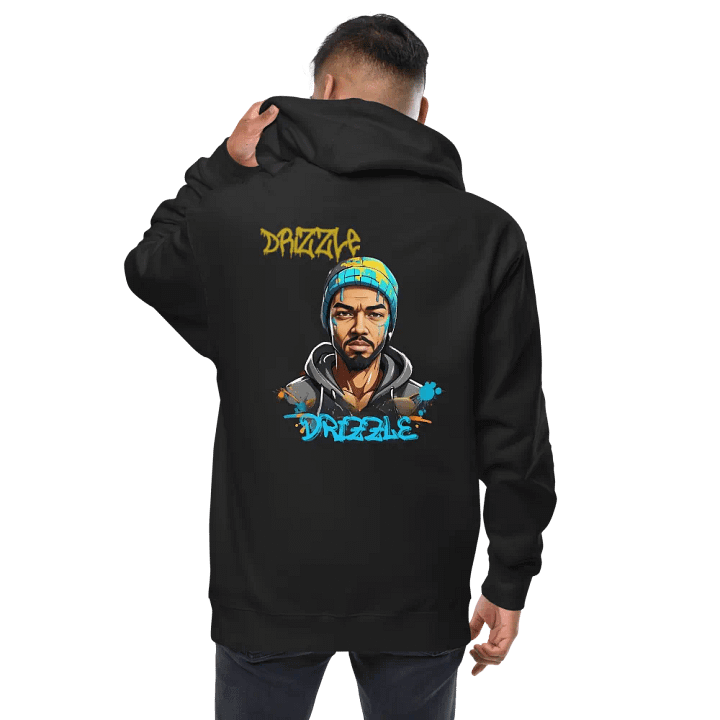 DRIZZLE ZIP HOODIE (BLACK) product image (1)