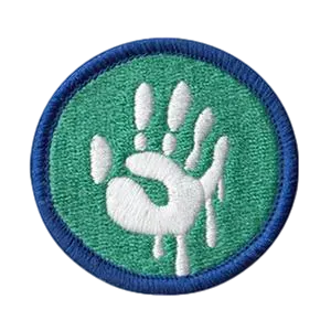 Touched Wet Paint (de)Merit Badge product image (1)