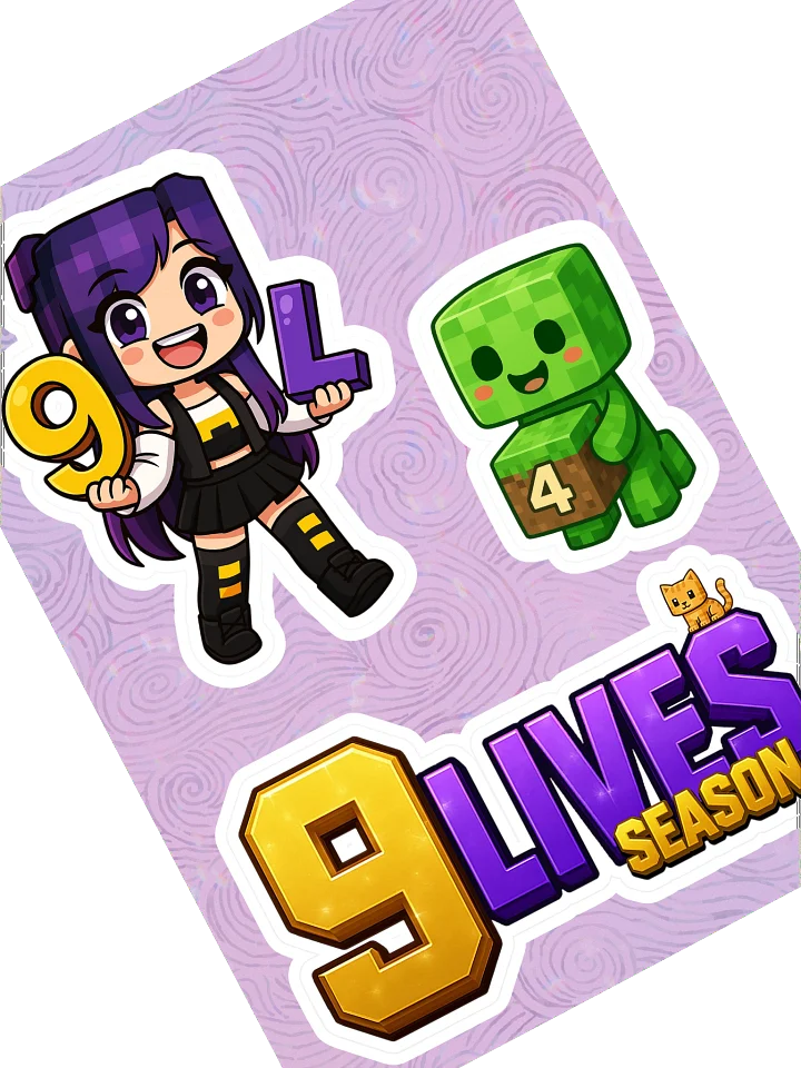 9LS4 Linahun Sticker Sheet product image (2)