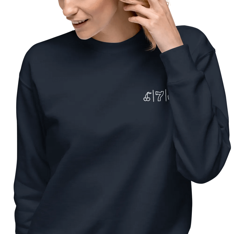 Cdog Spins Sweatshirt Embroided Navy product image (4)