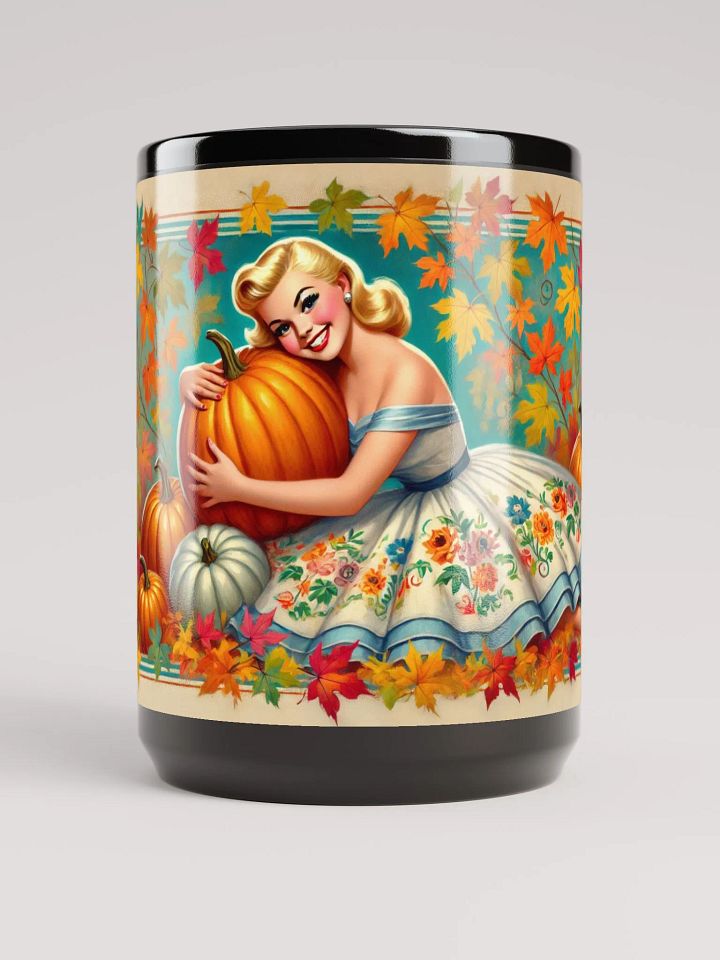 Fall in Love Pumpkin Harvest Coffee Cup - 15 oz Mug product image (1)