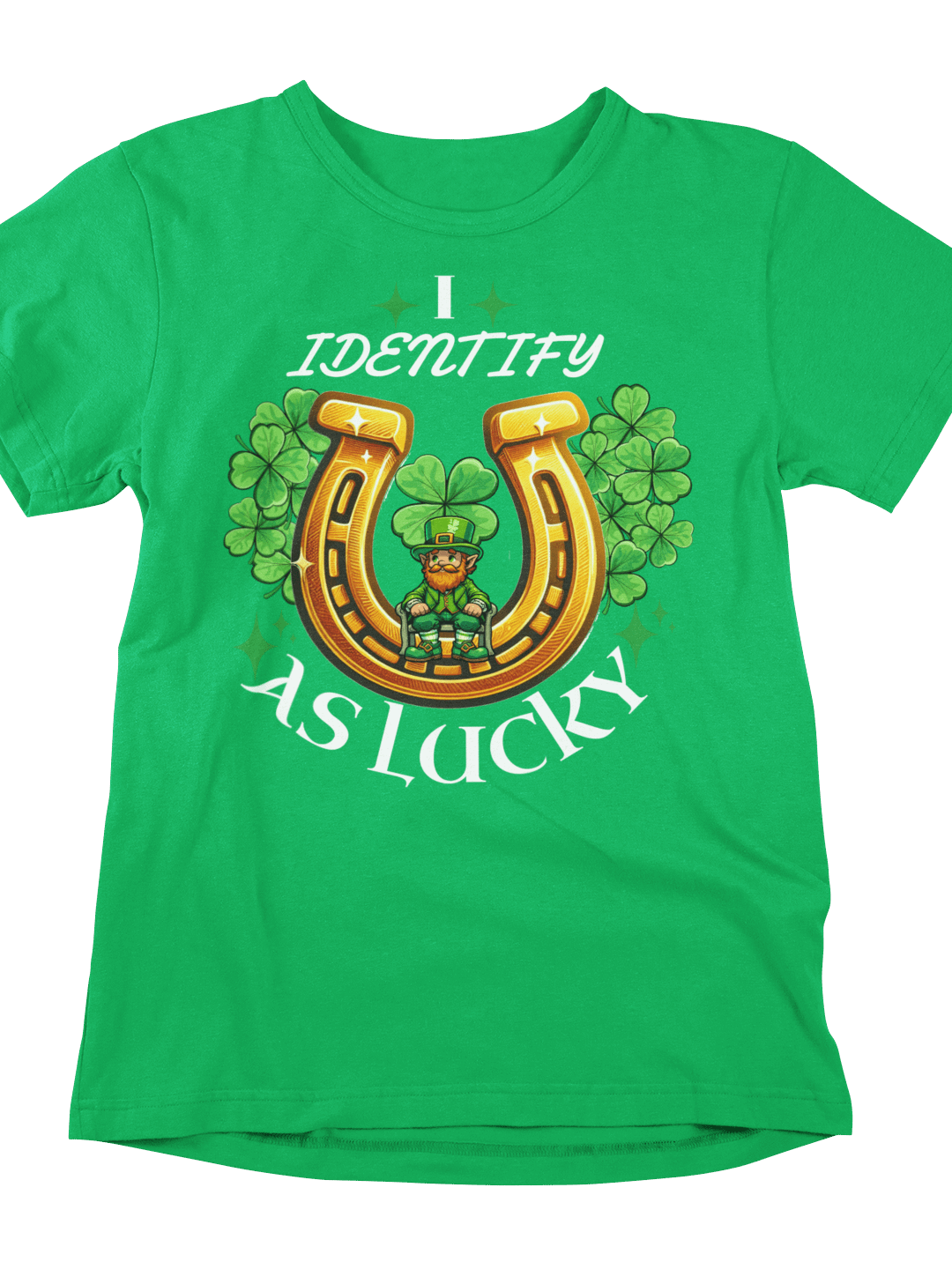 I Identify as Lucky Tee: Charmed Life Edition! product image (1)