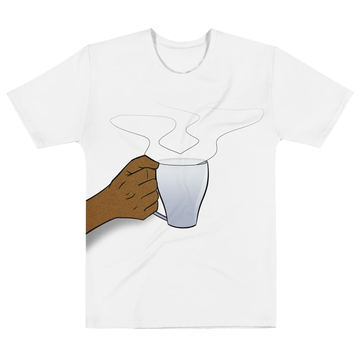 Coffee (white shirt / dark brown skin tone) product image (1)