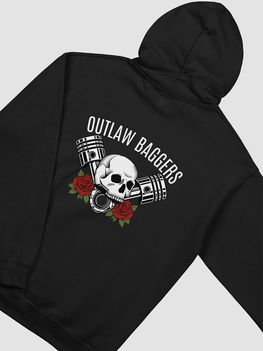 Outlaw Baggers Rose Hoodie product image (1)