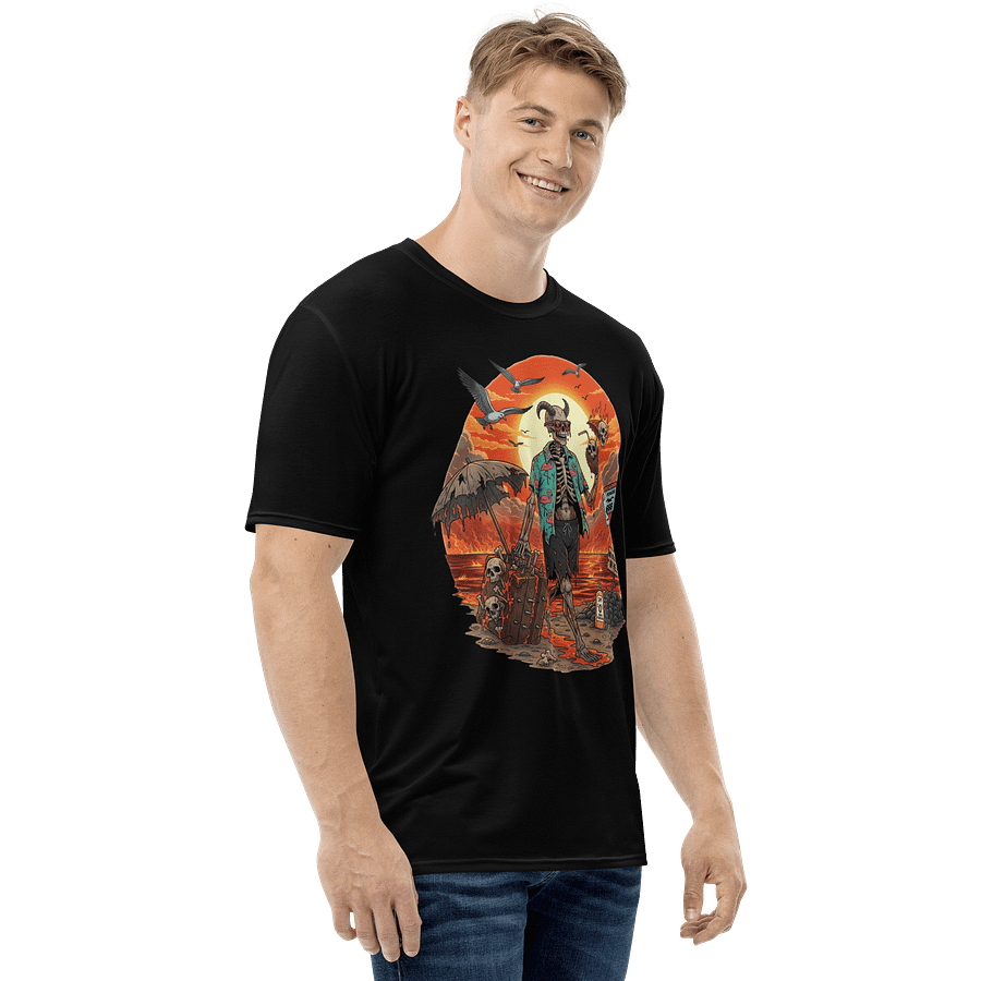 Grab This Shirt Before Hell Freezes Over – “No Vacations in Hell” Graphic Tee product image (4)