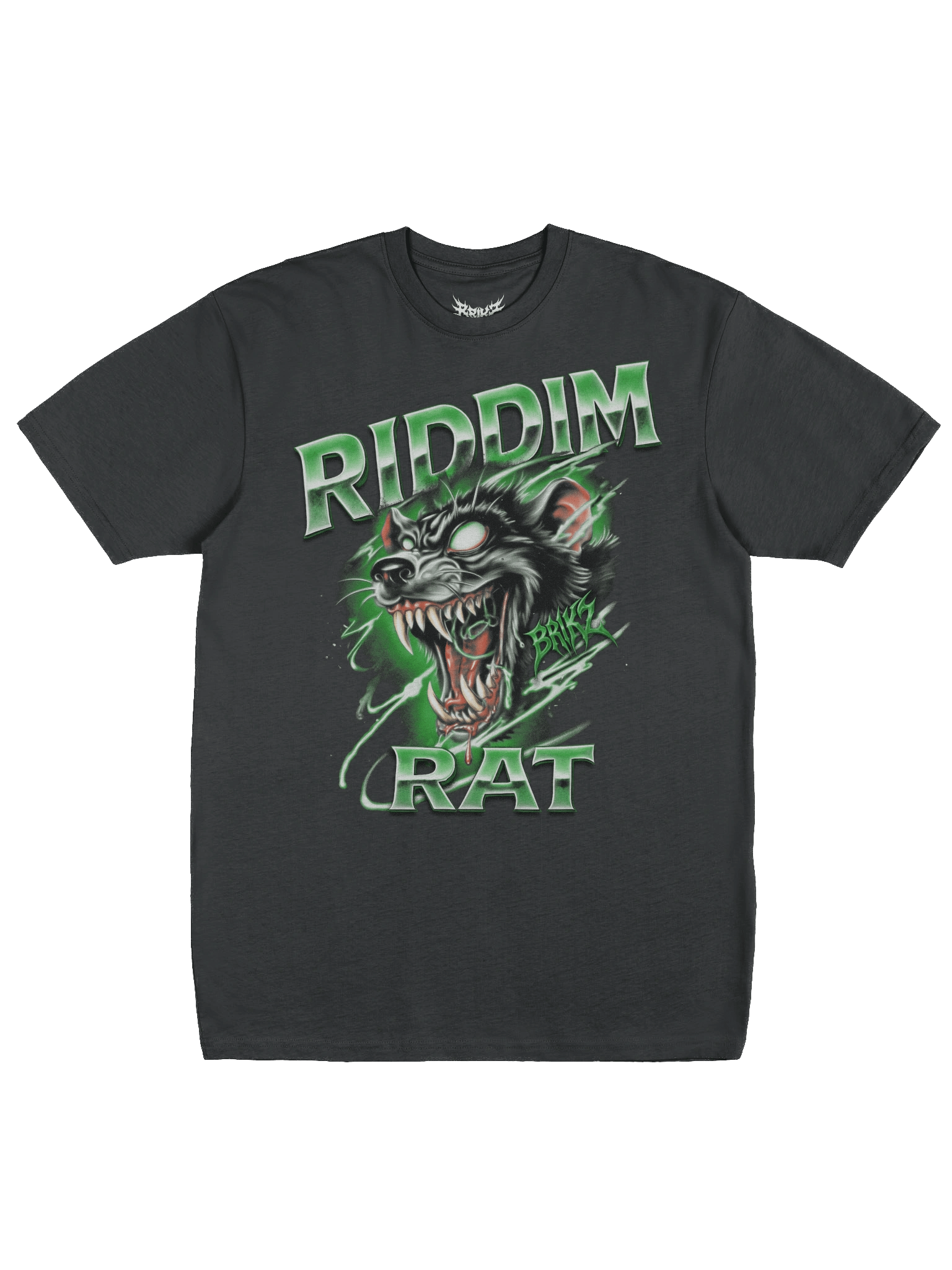 Riddim Rat Graphic Tee (Green) product image (1)