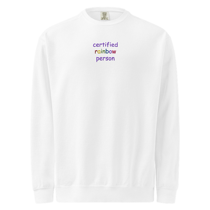 Certified Rainbow Person Crew Neck product image (25)