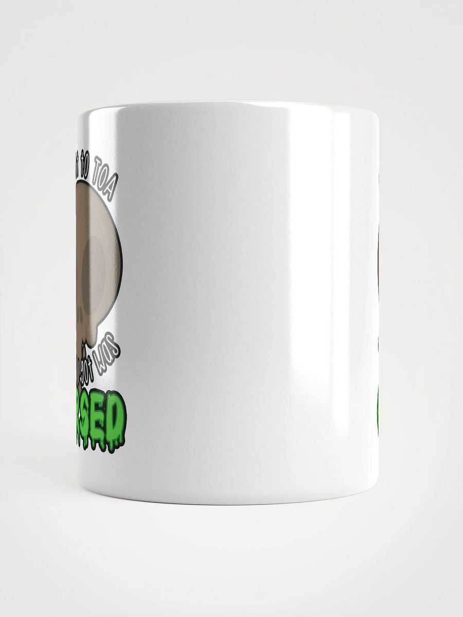 All I Got Was Cursed - Warrior - White Glossy Mug product image (5)