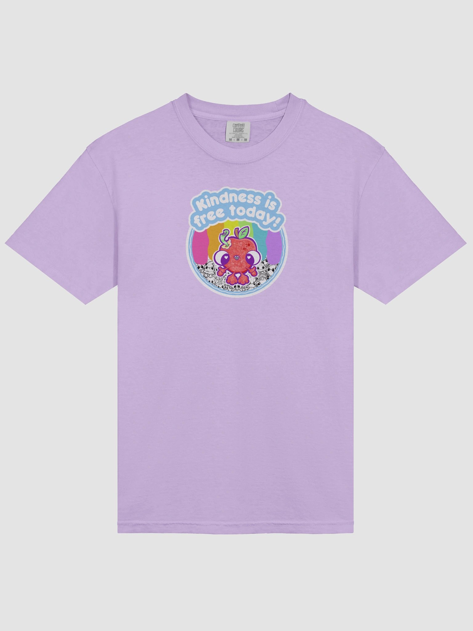 Kindness is free today! Heavyweight Tshirt product image (3)