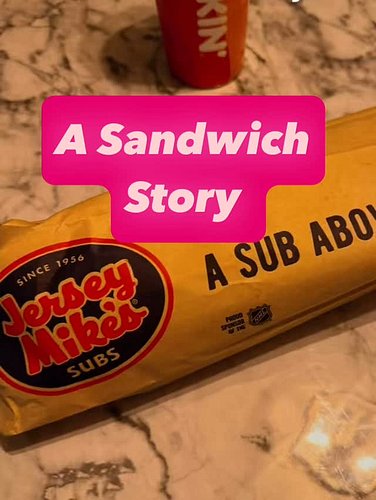 A Sandwich Story featuring #6 @jerseymikes 

#artist #subsandwich #sandwichcrew #dinner #fyp #twitch #xeniahunicorn