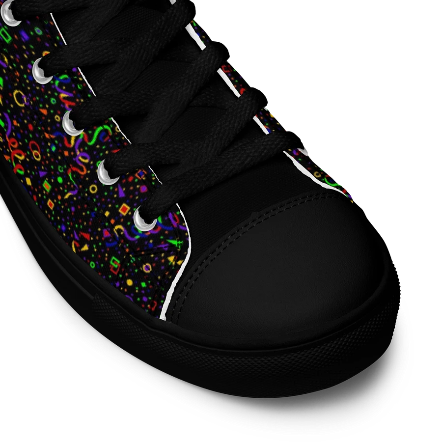 Black Arcade Flower Sneakers product image (33)