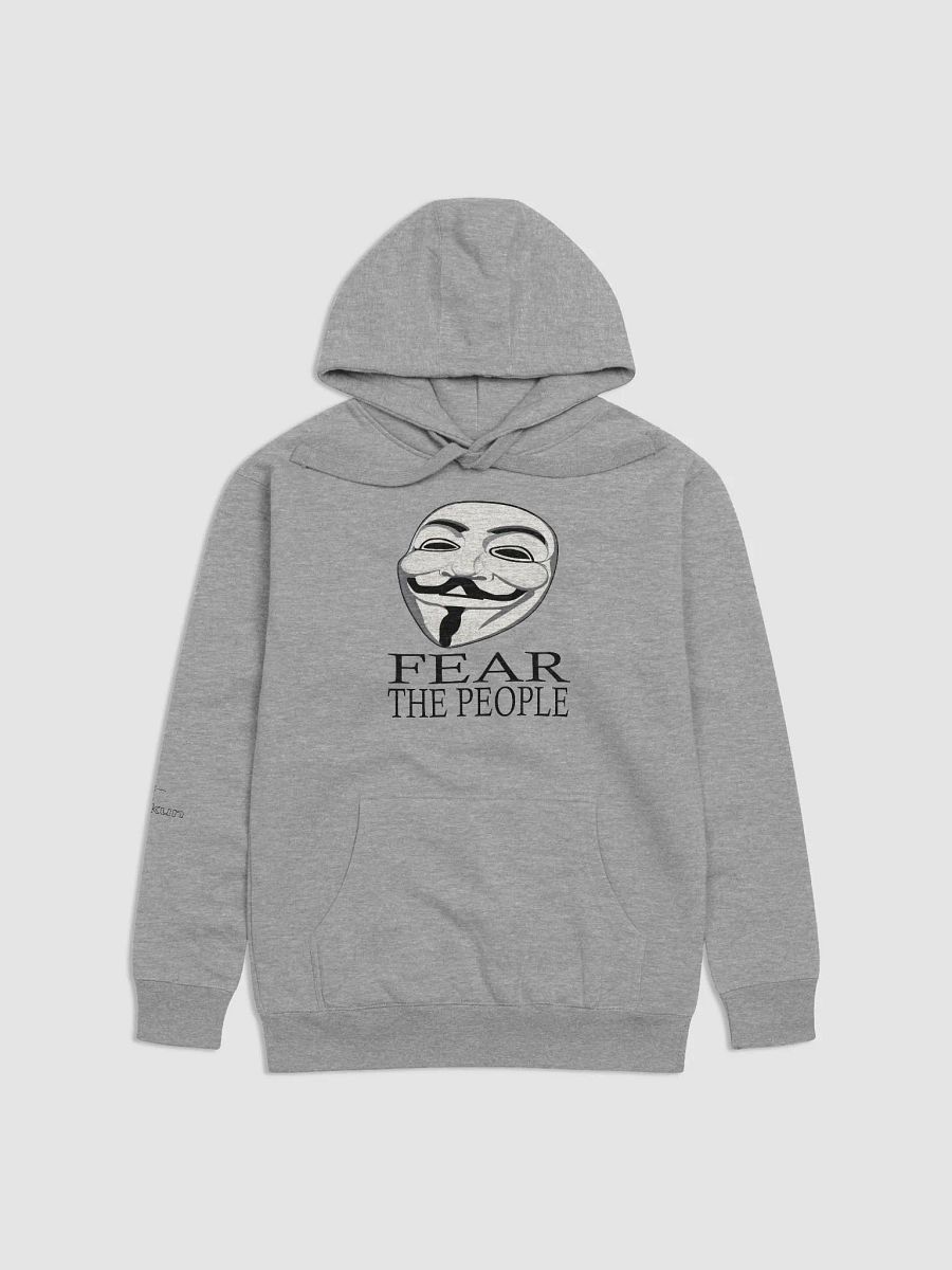 Fear The People - 02 - Black - Cotton Heritage Unisex Premium Hoodie product image (2)