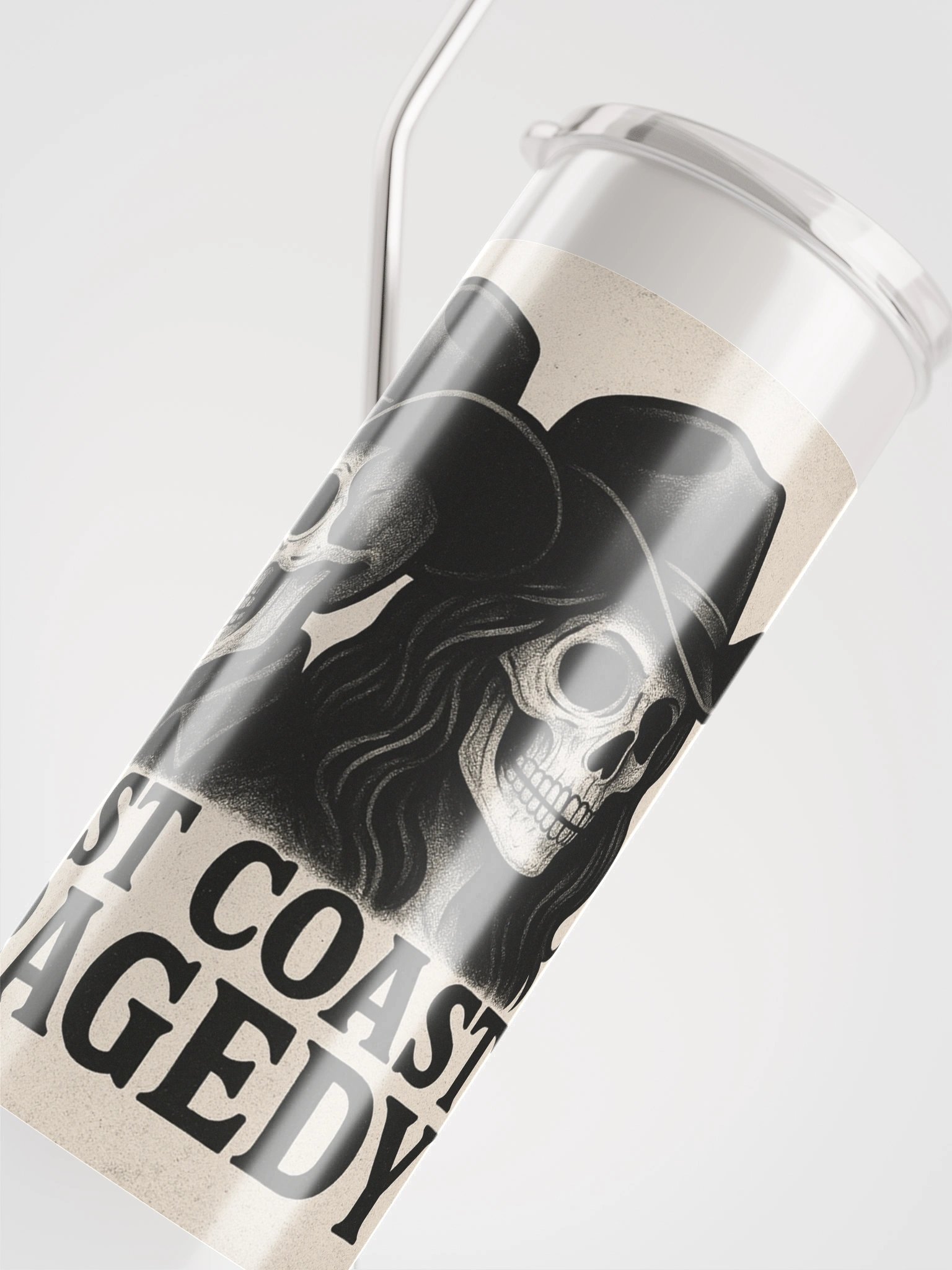 West Coast Tragedy Skeleton Cowboy Tumbler product image (4)