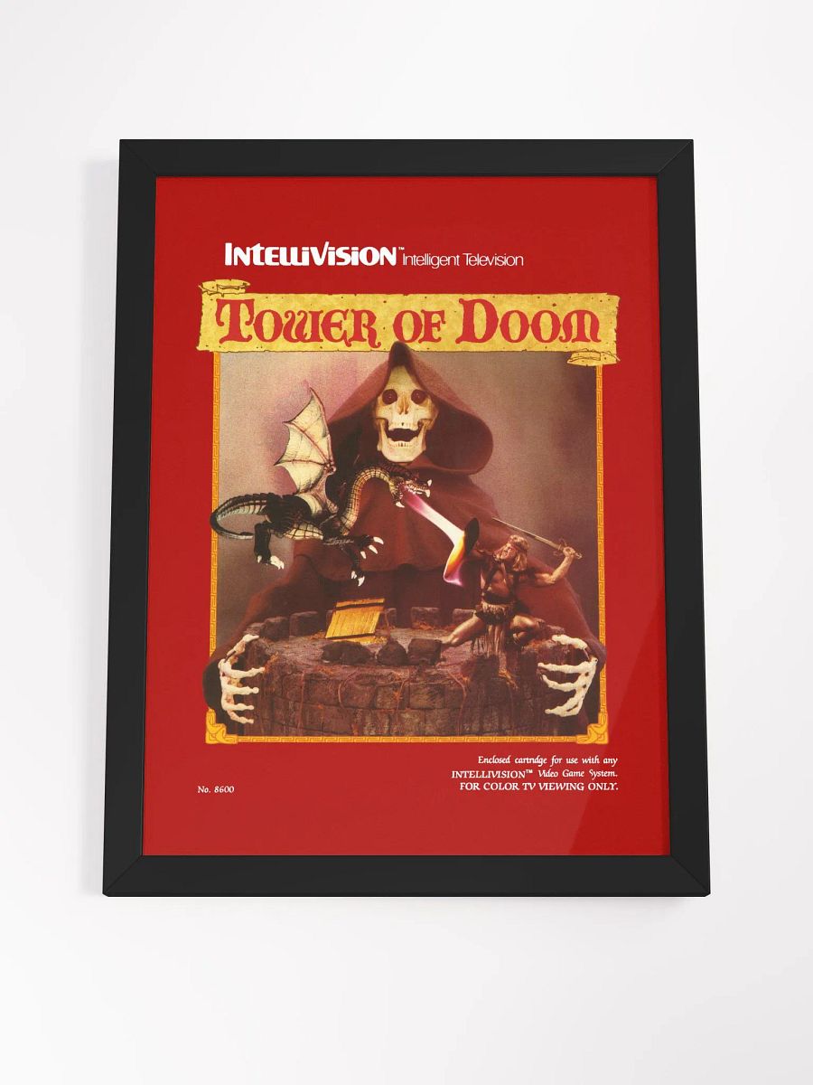 Tower of Doom - Framed High-Quality Matte Poster (in) product image (39)