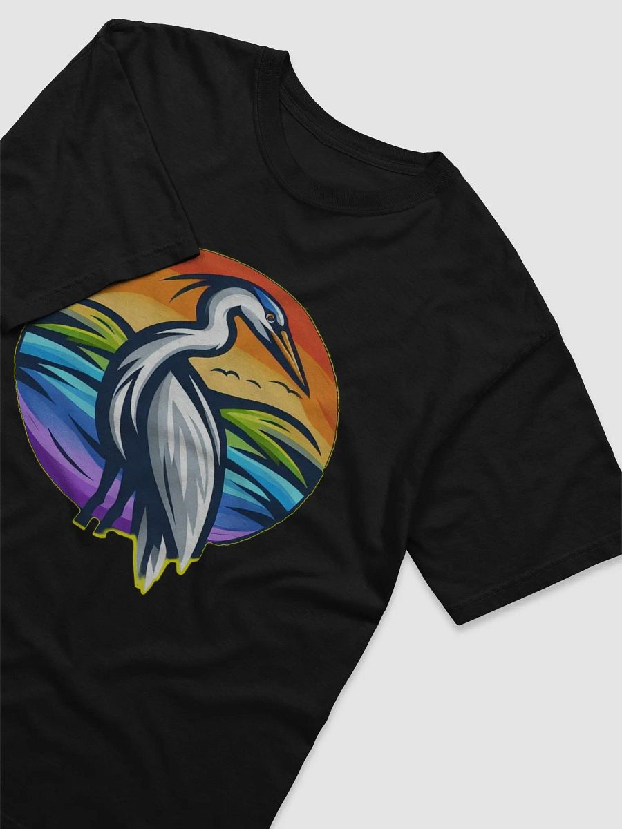 Vibrant Heron Circle Tee product image (37)