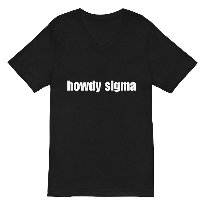 howdy sigma V Neck T Shirt product image (1)