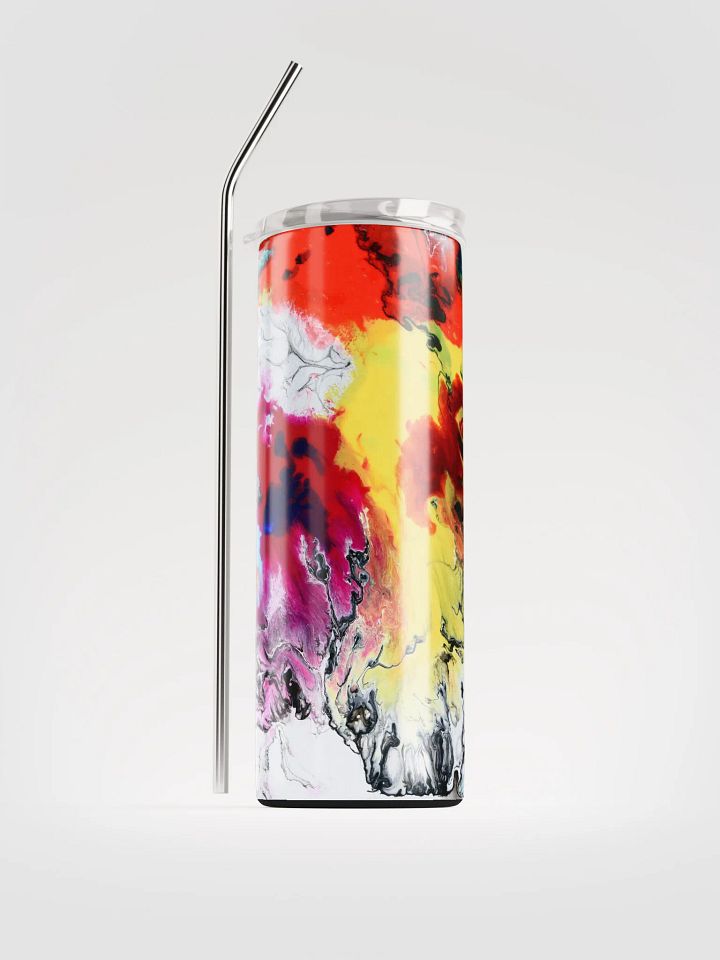 Vibrant Swirl Stainless Steel Tumbler product image (2)