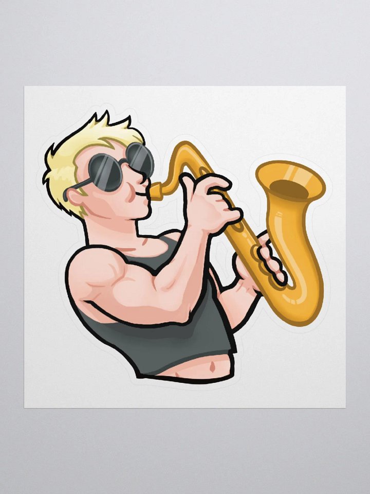 Sexy Sax Sticker product image (1)