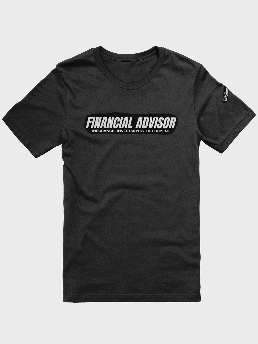 Financial Advisor : T-Shirt product image (1)