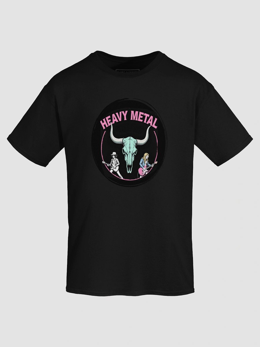 Riff Riders: Skull & Strings Syndicate - Heavy Metal - M-ART & DESIGN Tee product image (53)
