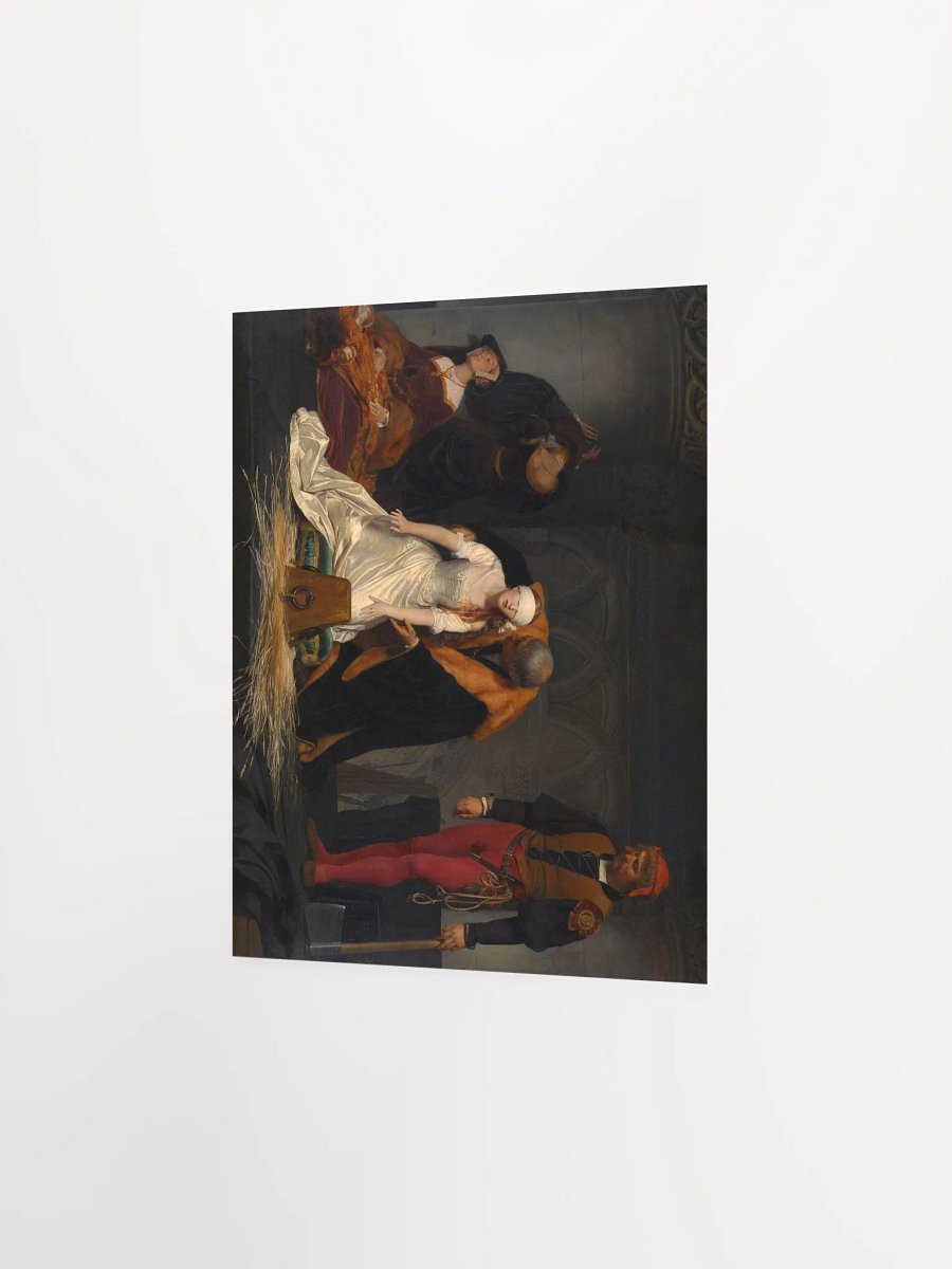 ''The Execution of Lady Jane Grey'' by Paul Delaroche Poster product image (2)