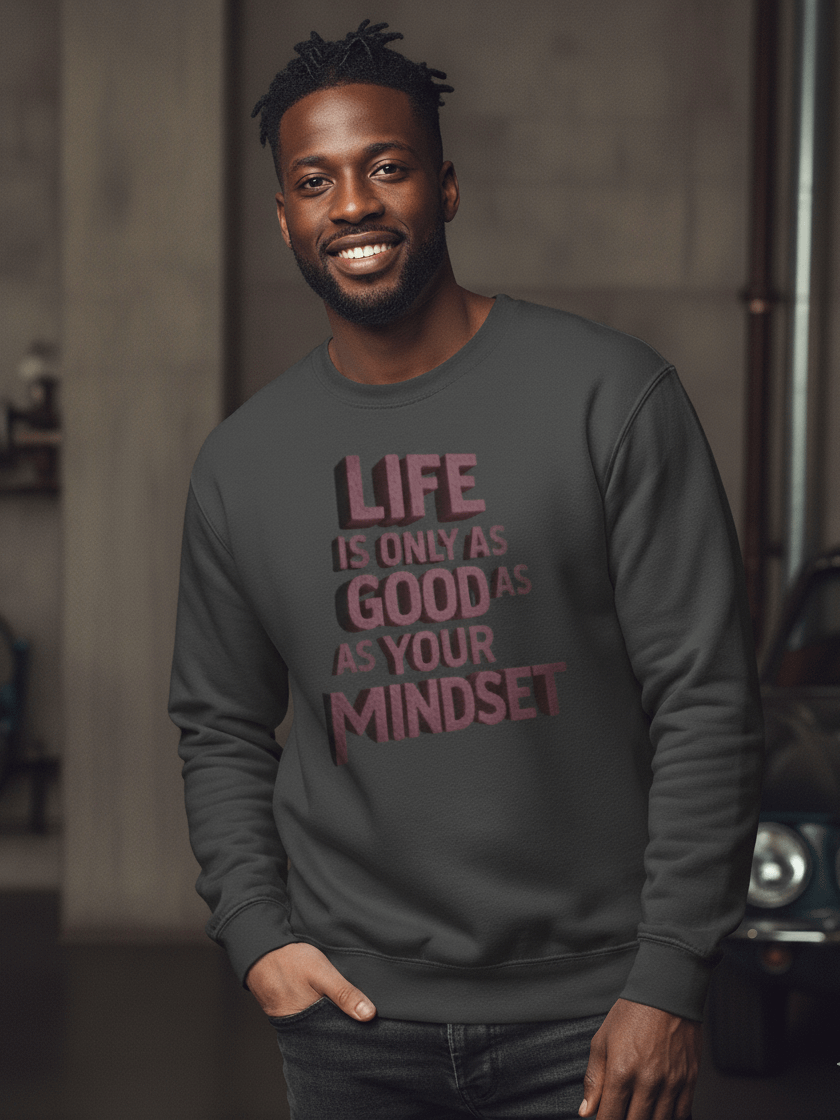 Mindset Motivation Crewneck Sweatshirt product image (1)