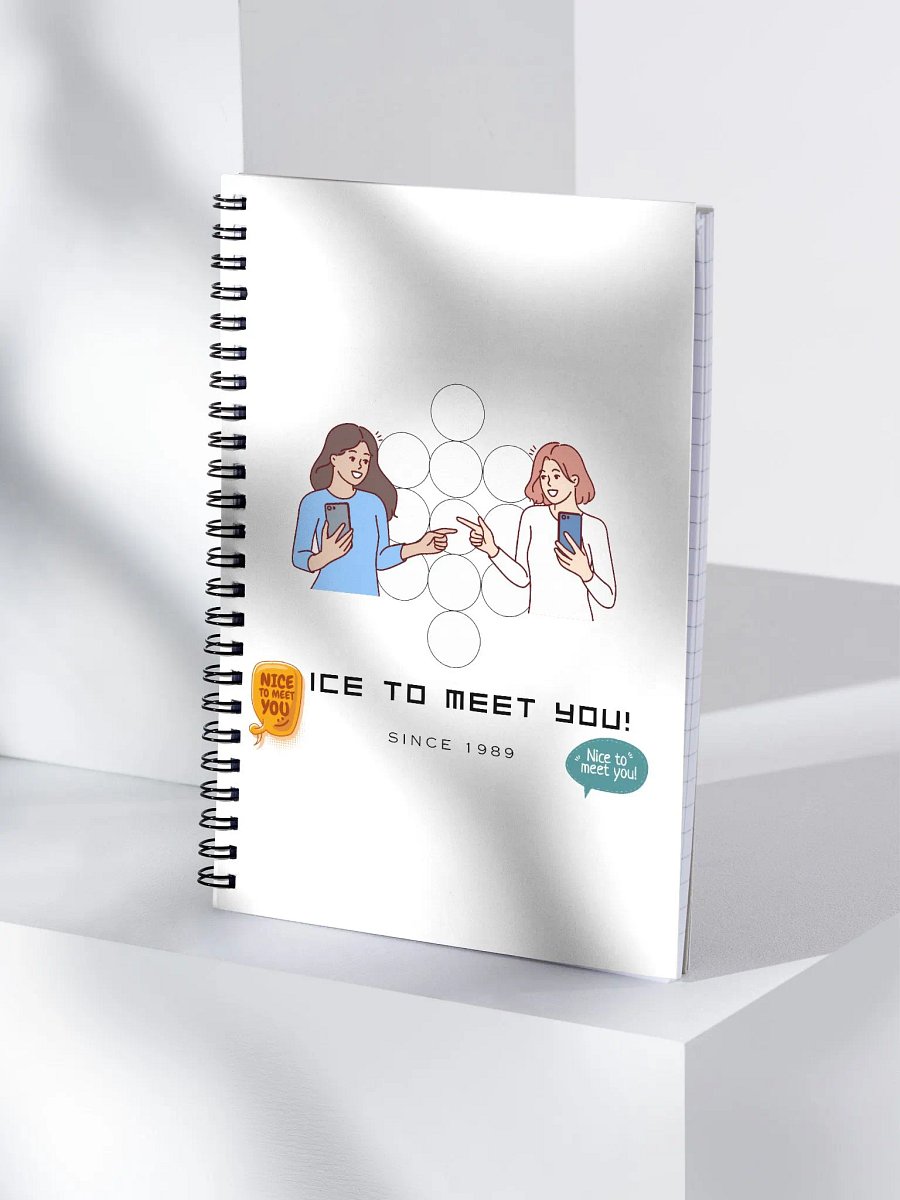 Ice To Meet You! spiral notebook product image (4)