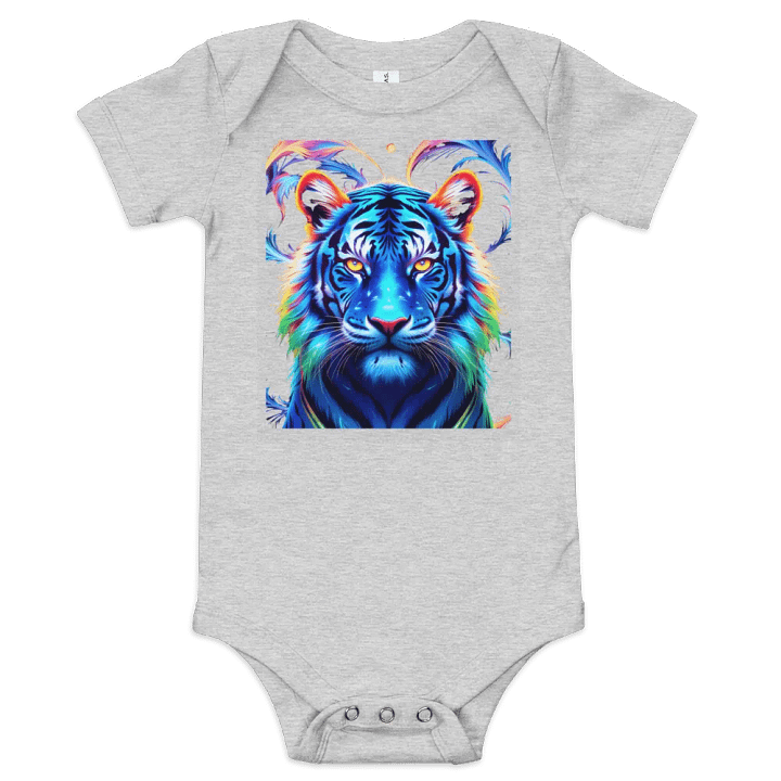 Neon Tiger Baby Onesie Bella+Canvas (Baby) product image (4)