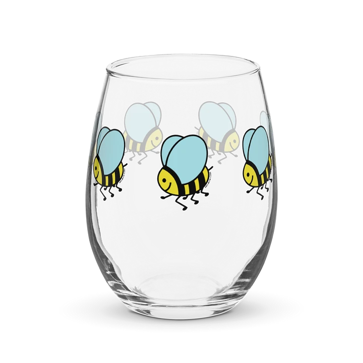 Basic Bee Wine Glass product image (1)