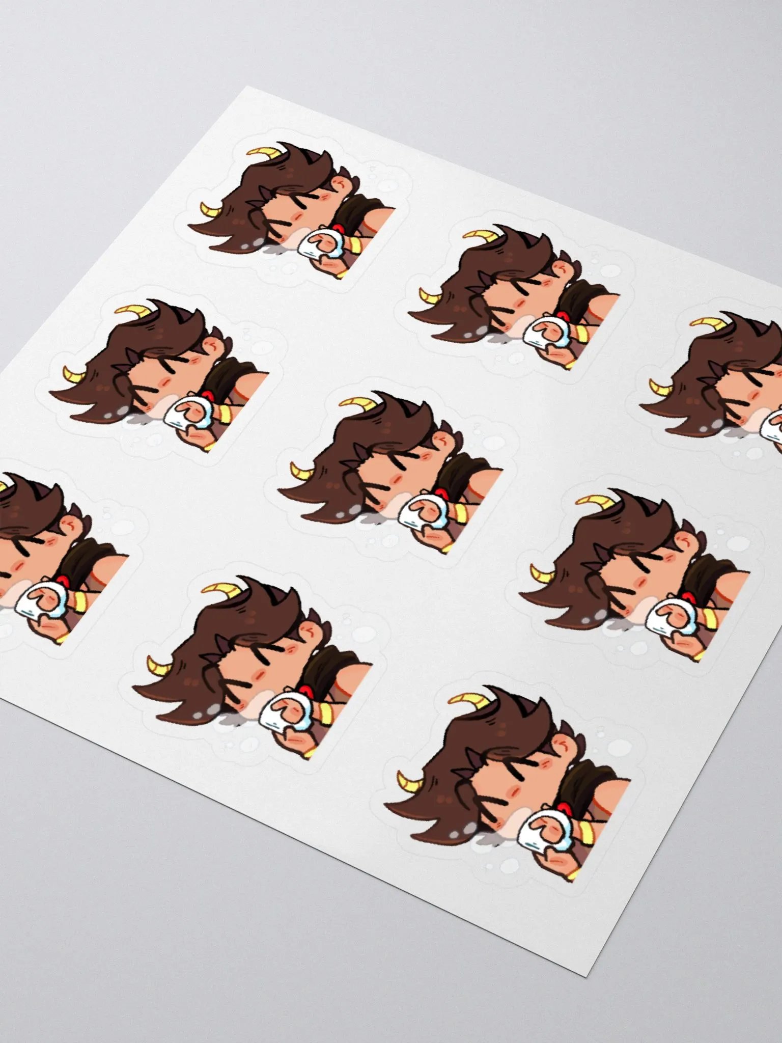 Nukeri Emote Sticker Set - 9x Sip product image (9)