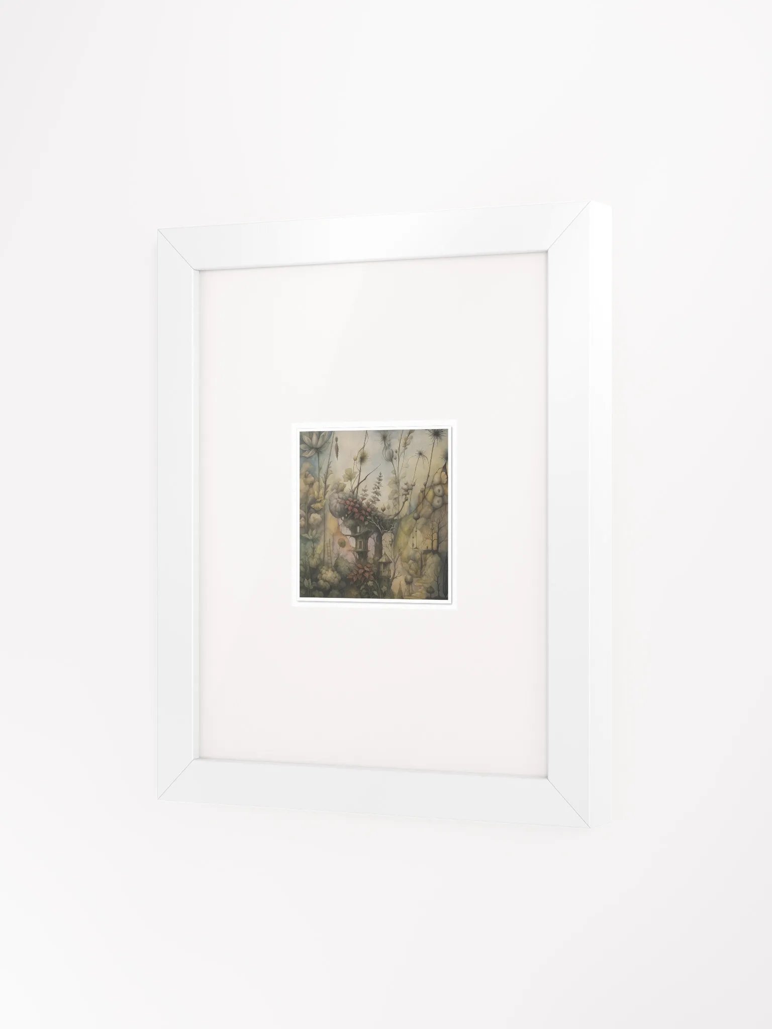 The Secret Garden Sketchbook Artprint Framed product image (3)
