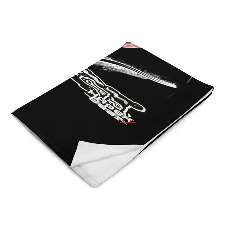 Fight Hard Earn Respect - Black - Throw Blanket product image (2)