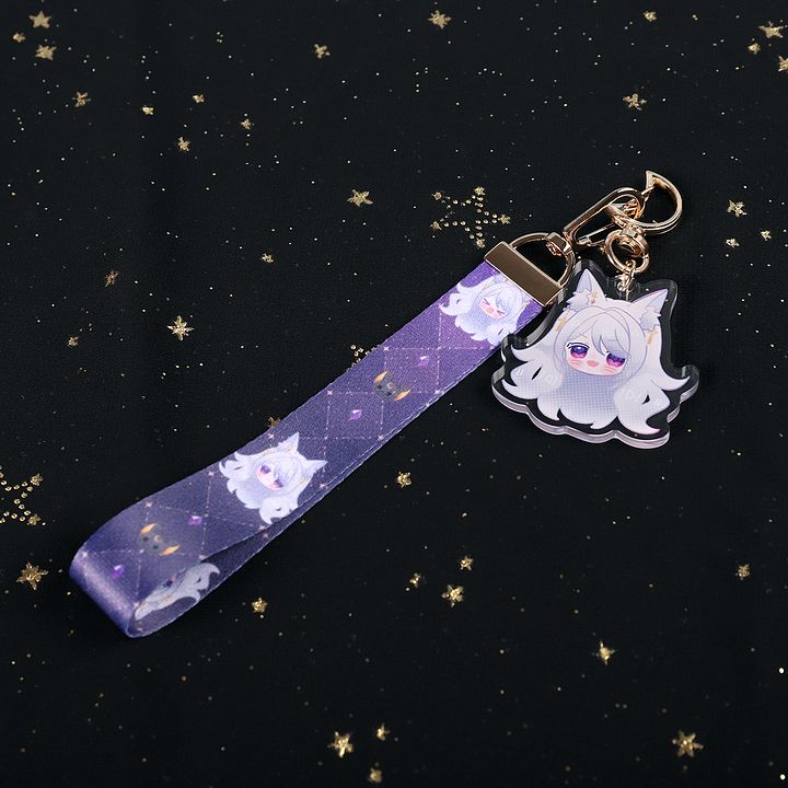 [Vampeaches Debut] Vampy Lanyard Keychain product image (1)