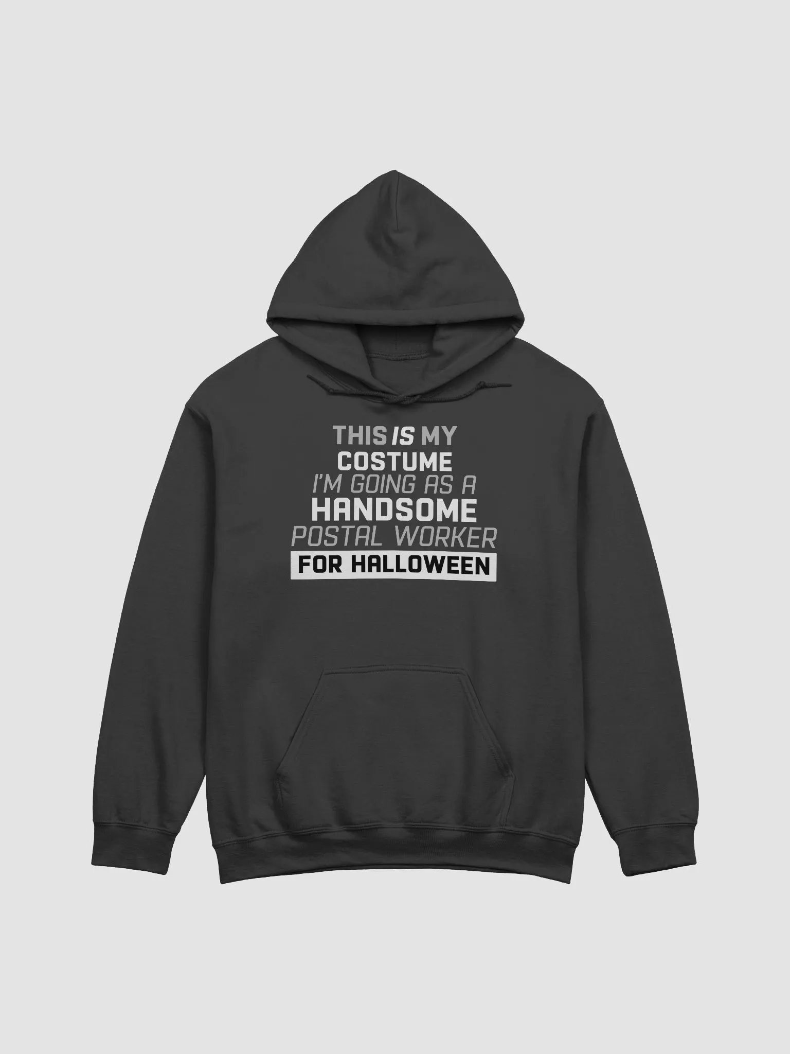 Handsome costume hoodie postal worker halloween product image (2)