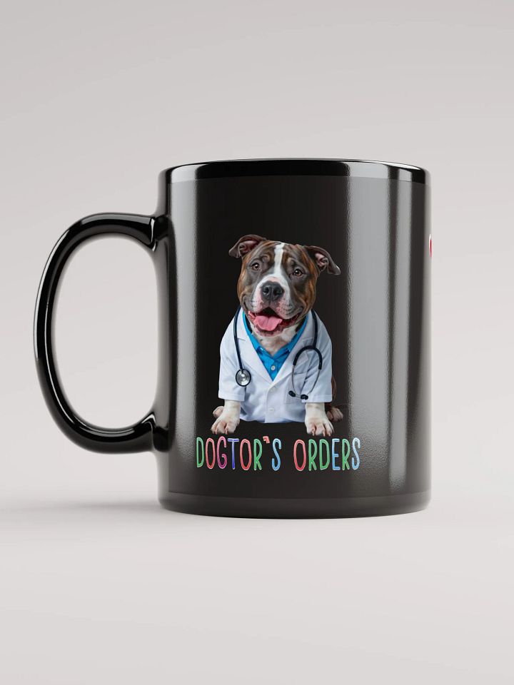 SEPR Dogtor's Orders Black Mug product image (1)